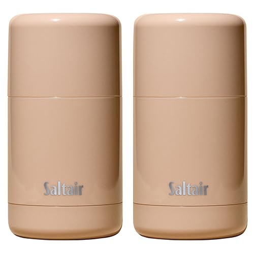 Saltair Skincare Deodorant - Aluminum-Free Deodorant for Women with Long Lasting Odor Protection Zinc and BHA. Refillable Stick, Suitable for Sensitive Skin, 2 Pack Santal Bloom Scent