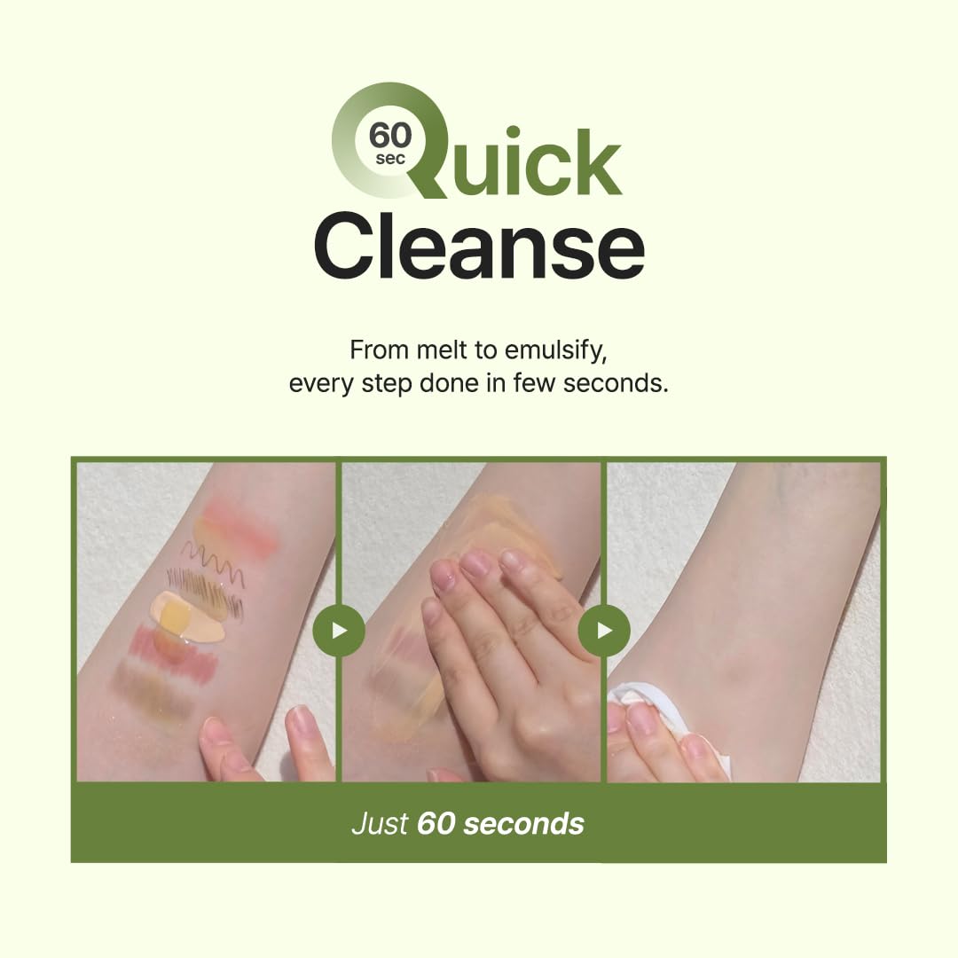 PURITO From Green Cleansing Oil Refill, Fragrance-Free Makeup Remover for Face & Eyes, Gentle Vegan Oil Cleanser for Sunscreen & Waterproof Makeup, Cruelty-Free Korean Skin Care