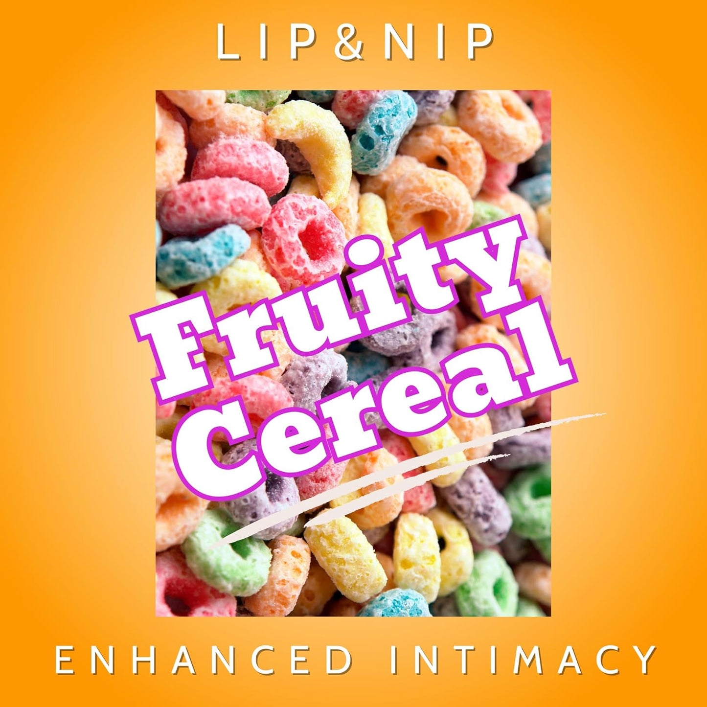Fruity Cereal “Wanda” Flavored Balms | Flavored Hydrating Lip Balm, Nipple Balm, and Full Body Balm | Lip Balm & Moisturizer and Intimacy Enhancer - Pack of 3